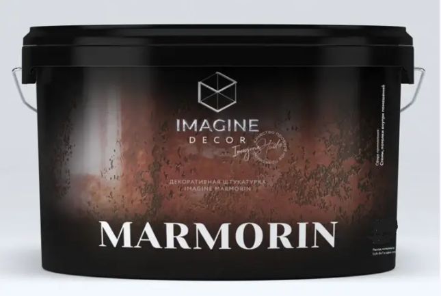 Декоративна штукатурка фактурна Imagine Decor Marmorin 1 л 447648 фото
