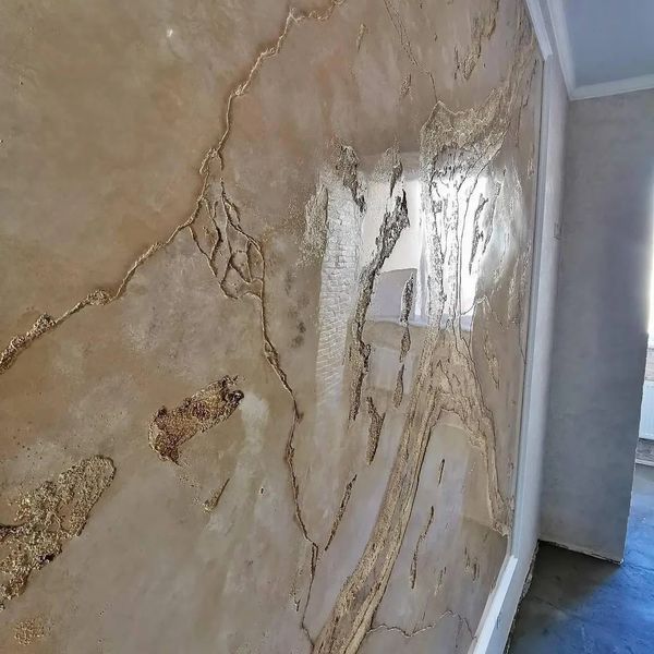 Декоративна штукатурка фактурна Imagine Decor "Travertin" 1 л 447851 фото