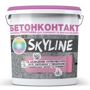 Бетонконтакт адгезійна грунтовка SkyLine Рожева 1,4 кг GBETON-S-10 фото