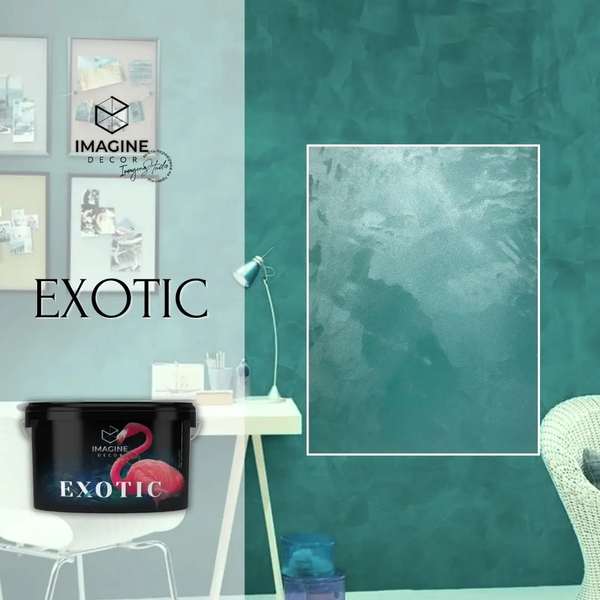 Декоративна штукатурка перламутрова акрилова Exotic TM Imagine Decor 1 кг 09827446 фото
